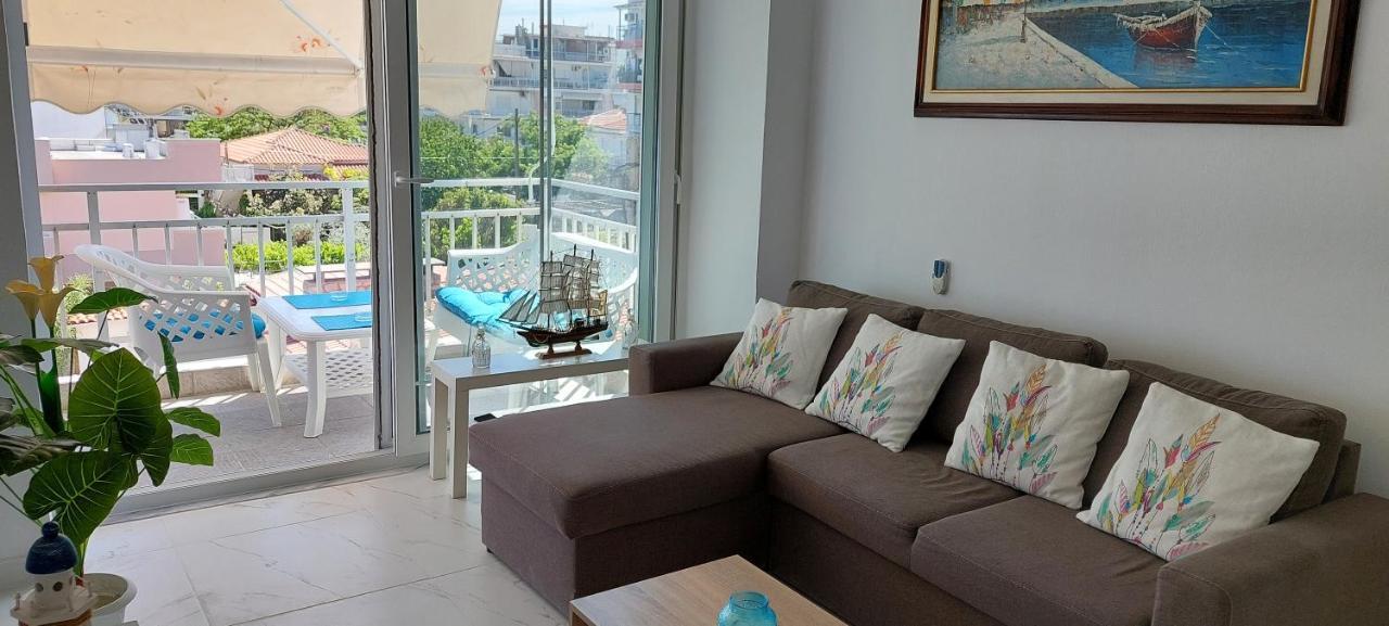 Sea View Perea Apartment Peraía エクステリア 写真